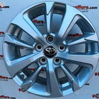 4 cerchi lega toyota auris yaris c. r16 lt3497