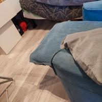 Poltrona con poggiapiedi meccanico