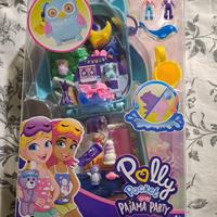 Polly Pocket cofanetto Gufo pigiama party NUOVO