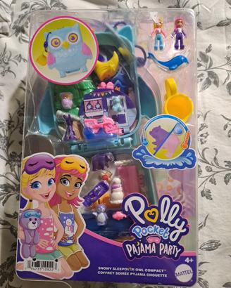Polly Pocket cofanetto Gufo pigiama party NUOVO