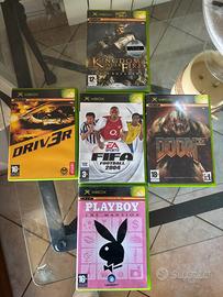 Lotto 5 giochi xbox prima serie