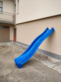 Scivolo per esterno 2,80 m in plastica Funzionante