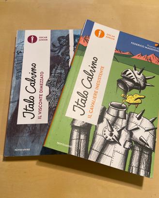 coppia di libri di Italo Calvino