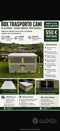 Box Trasporto Cani in Alluminio
