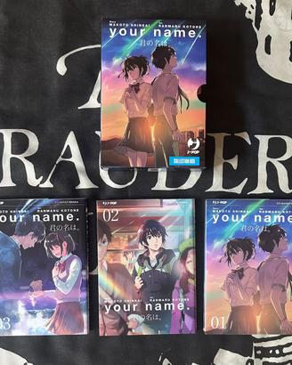 Manga your name 1-3 + cofanetto