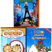 💥3 divertenti DVD bambini-Garfield,Pimpa, Mostri
