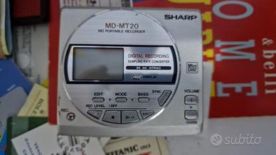 Walkman MINIDISC SHARP MD MT 20