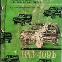catalogo parti di ricambio UAZ 1972