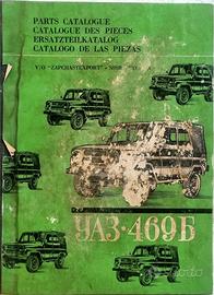 catalogo parti di ricambio UAZ 1972