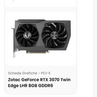 Zotac GeForce 3070 Twin Edge 8GB