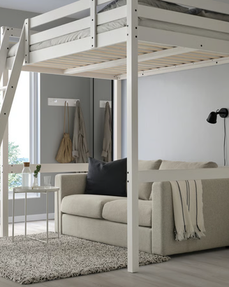 Letto soppalco IKEA STORÅ 140x200 legno massello