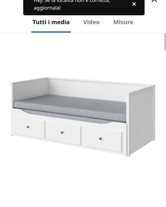 letto Ikea hemnes
