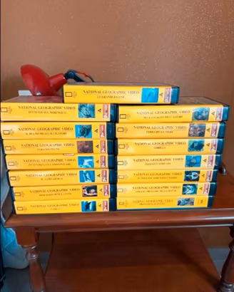 Collezione 15 vhs National Geographic Video 