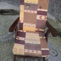 sedia a dondolo in legno cell 3760746302 