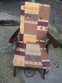 sedia a dondolo in legno cell 3760746302 