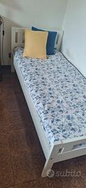 letto singolo con materasso IKEA 160 cm