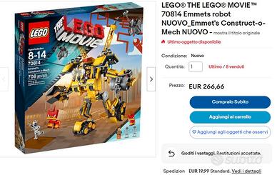 Lego con un titolo più lungo per far contento quel