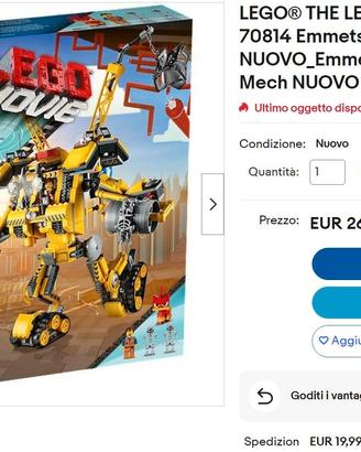 Lego con un titolo più lungo per far contento quel