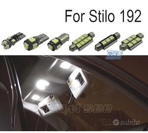 KIT 14 LAMPADE LED INTERNE PER FIAT STILO 192 01-0