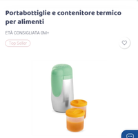 Chicco portabottiglie e contenitore termico