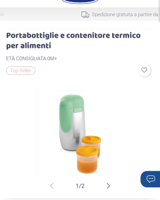 Chicco portabottiglie e contenitore termico