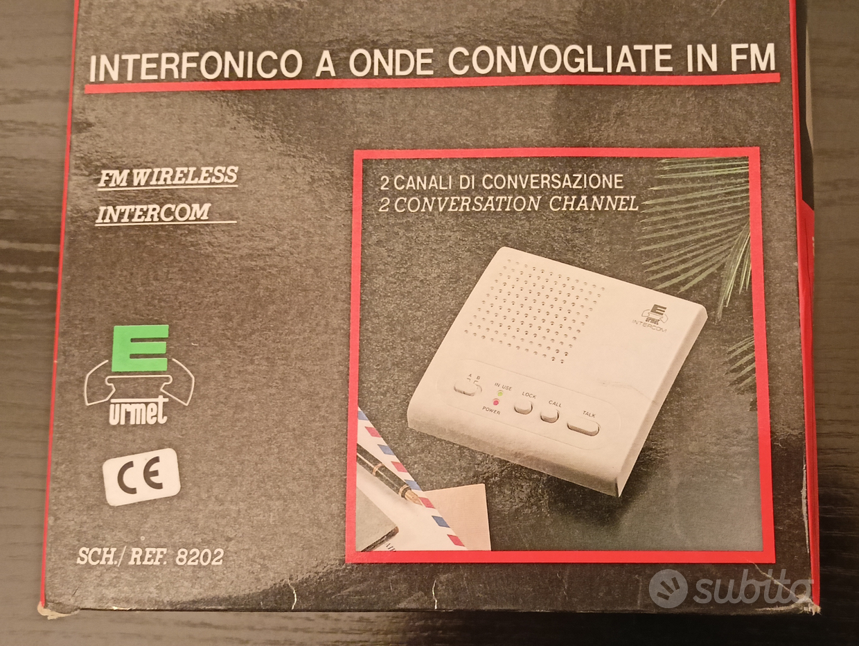 Interfono senza fili GBC - Telefonia In vendita a Caserta