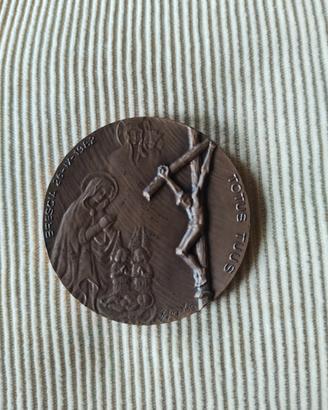 Medaglia commemorativa in bronzo anno 1882
