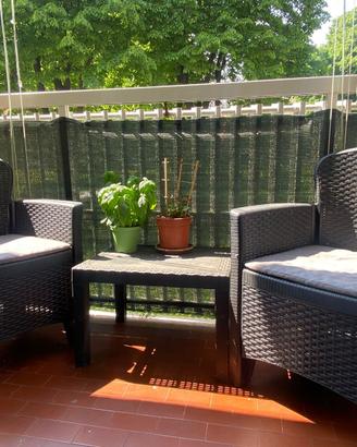 Tavolino e sedie balcone/giardino