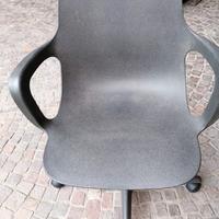 Sedia girevole in melaminico