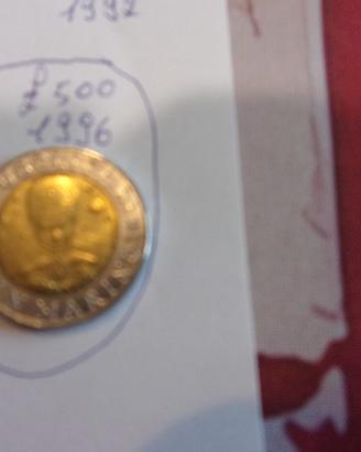 Monete lire 500 e 200 San Marino varie annate