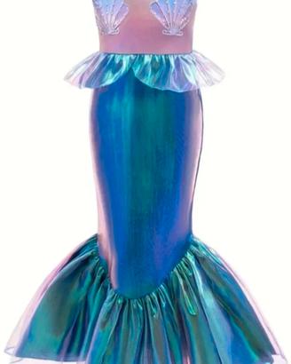 Abito elegante Sirena Ariel 