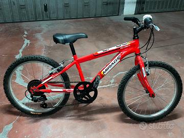 Bici mtb da bambino cambio shimano 20”