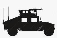 HUMVEE  1986 -BLINDATO - Ex Kuwait Guerra Golfo-