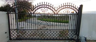 CANCELLO SCORREVOLE + PEDONALE