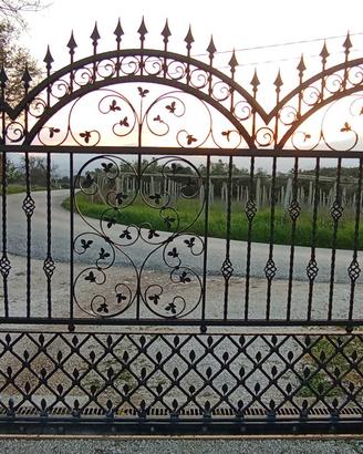 CANCELLO SCORREVOLE + PEDONALE