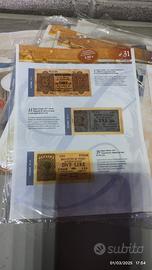 Replica Banconote "la lira e la sua storia"