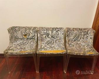 3 sedie Mademoiselle missoni, KARTELL