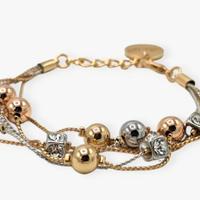 Bracciale bijoux sfere cubi diamond