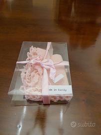 Delicato bavaglino estivo per neonata