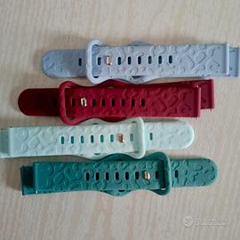 Cinturini in silicone incisi 