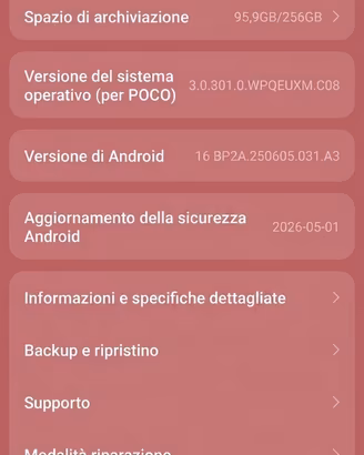 Smartphone xiaomi Poco M8