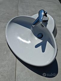 Lavandino ovale bagno