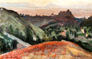 Dipinto D.Valinotti  "Cavoretto"