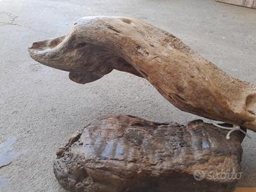 scultura in legno