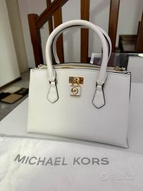 Borsa Michael Kors bianca nuova