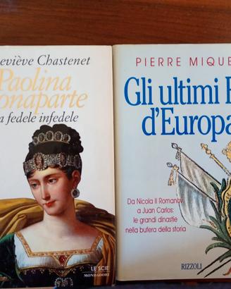 Libri su Paolina Bonaparte e Gli ultimi re d'Europ