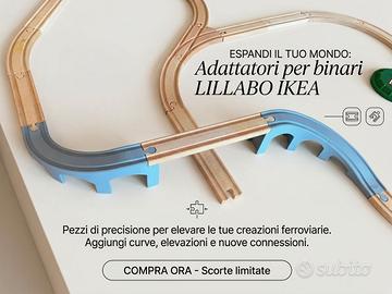 Adattatori Binari Legno Lillabo Ikea Compatibili
