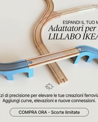 Adattatori Binari Legno Lillabo Ikea Compatibili