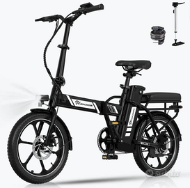 Bici elettrica pieghevole Evercross EK5 16” 250W