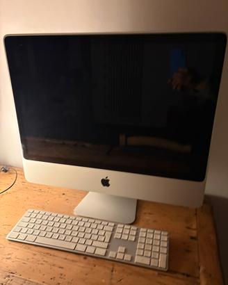iMac tastiera compresa + HD esterno + mouse